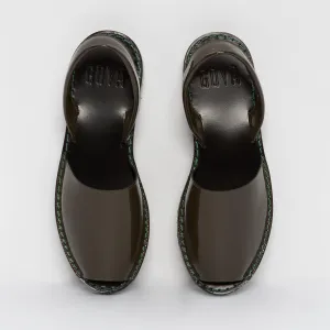 | OFFER | Mud Patent Leather Goya Slide