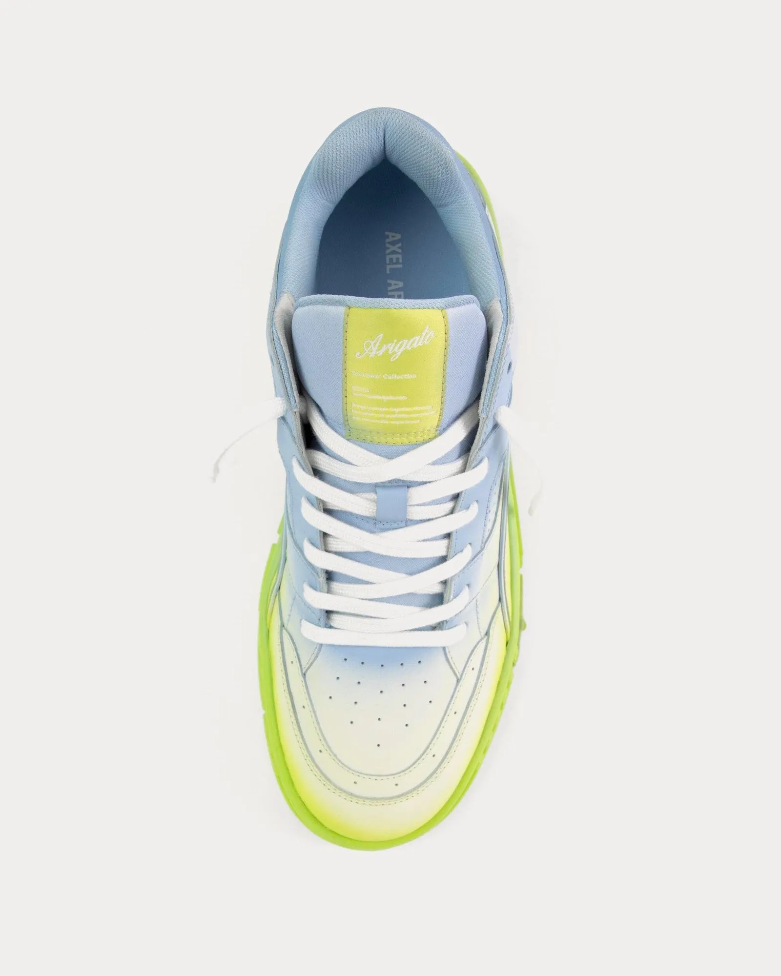 Area Lo Ombre Lime / Blue Low Top Sneakers