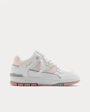 Area Lo White / Pink Low Top Sneakers