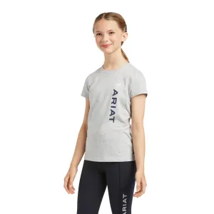 Ariat Girl's Vertical Logo S/S Tee