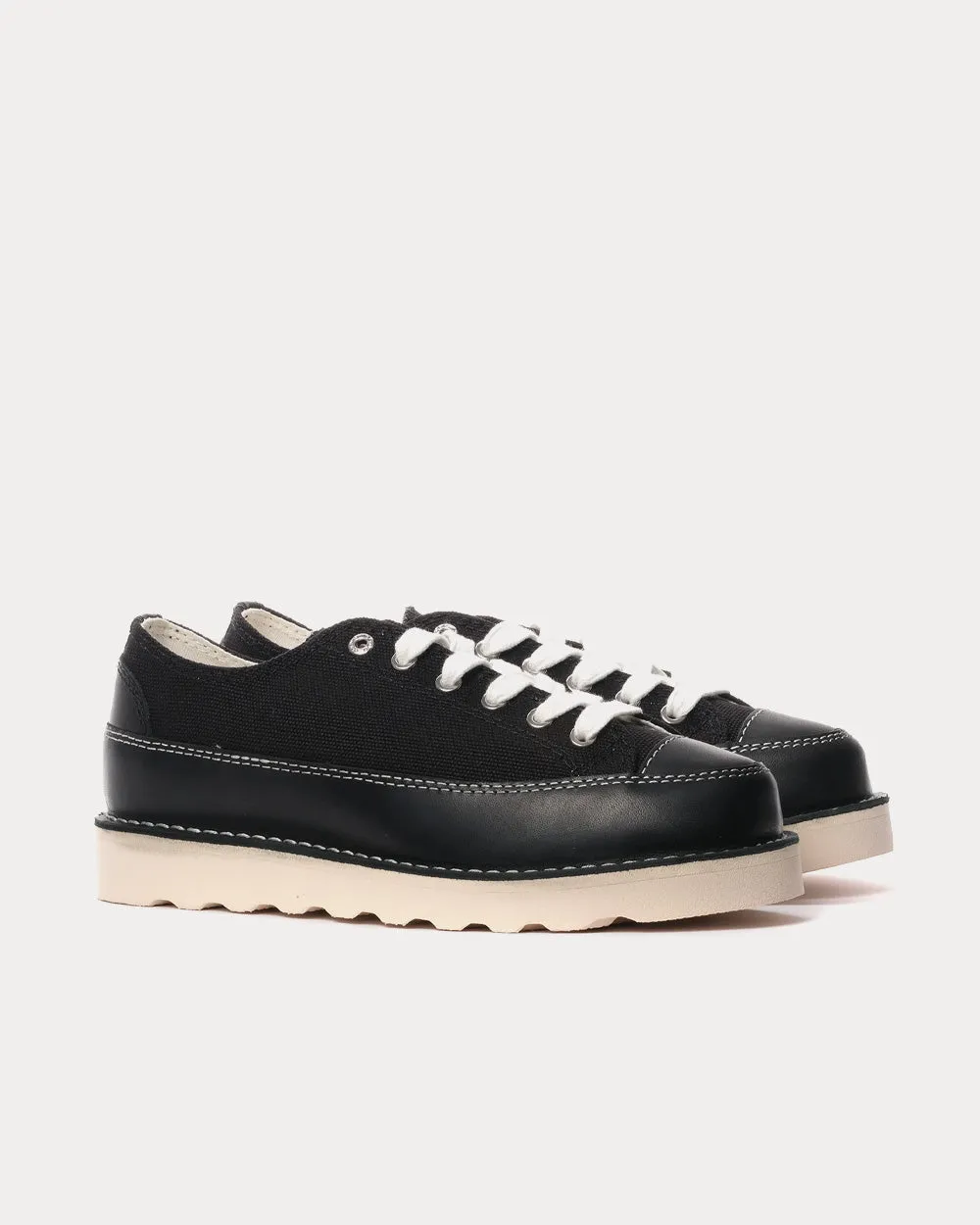 Aster Core Black Low Top Sneakers