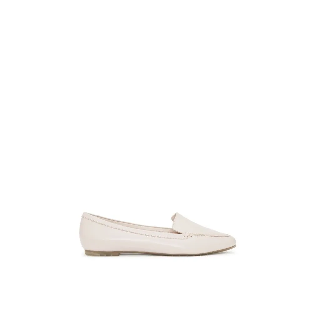 Audra Cream White Me Too Flat I-1-112237