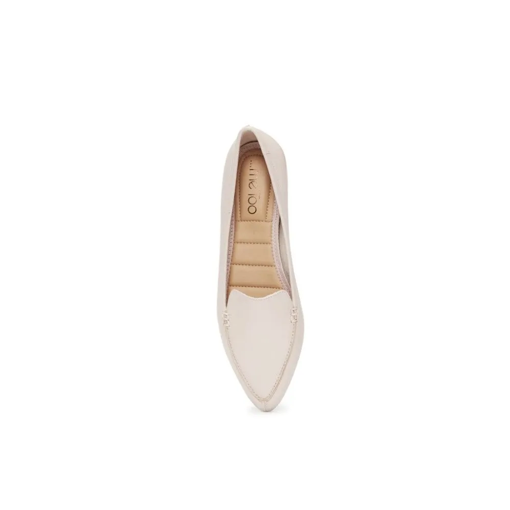 Audra Cream White Me Too Flat I-1-112237