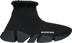 Balenciaga Wmns Recycled Speed 2.0 Sneaker Black