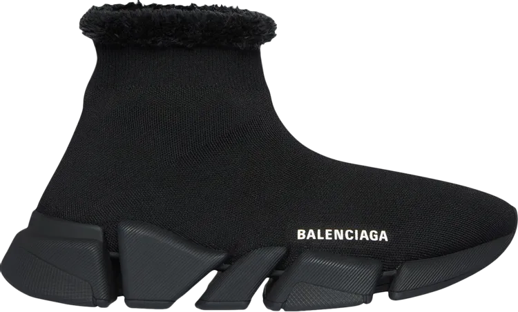 Balenciaga Wmns Recycled Speed 2.0 Sneaker Black