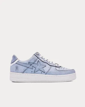Bape Sta #5 Grey Low Top Sneakers