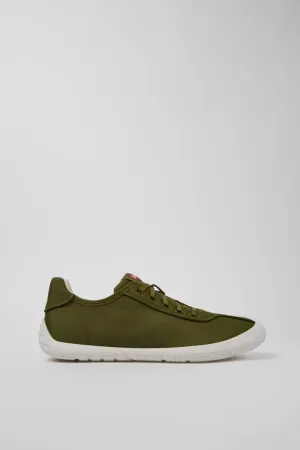 Camper Men's K100886 Peu Path Textile Sneakers Green