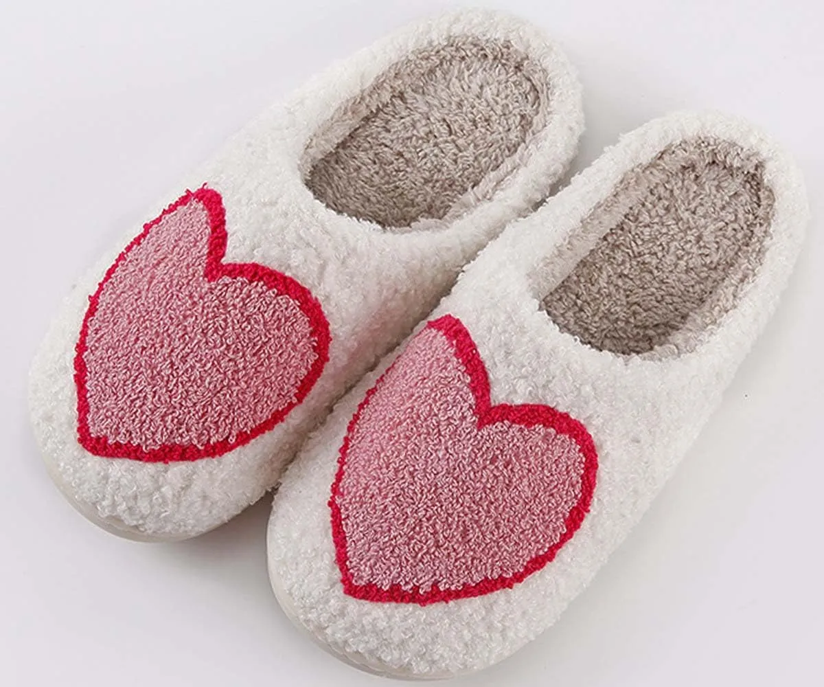 Comfy House Slippers For Women Men, Ladies Fuzzy Bedroom Slippers,indoor Outdoor Memory Foam Shoes