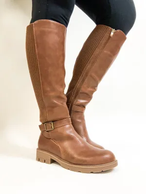 Corky's Tobacco Hay There Boots Wide Calf Friendly FINAL SALE