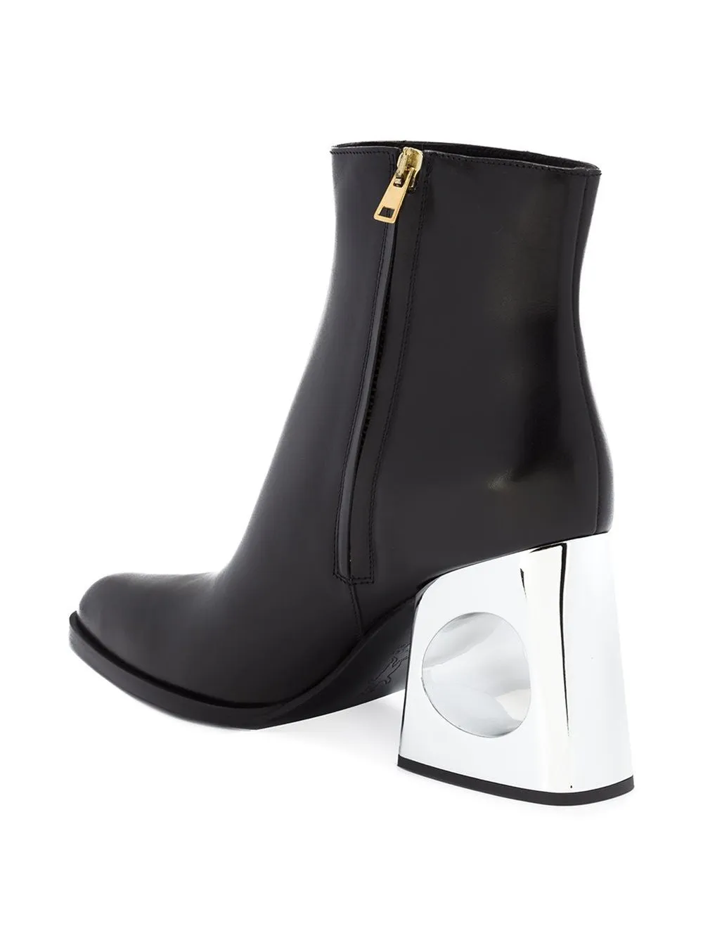 cut-out heel boots