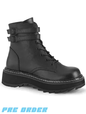 DEMONIA LILITH-152 - BLACK VEGAN LEATHER ✰ PRE ORDER ✰