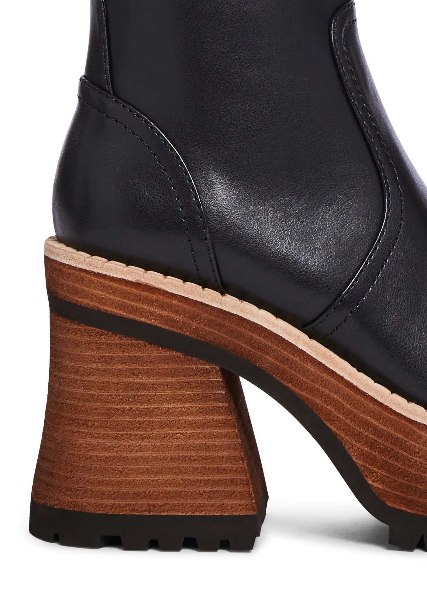 Ditching Classes Platform Boots