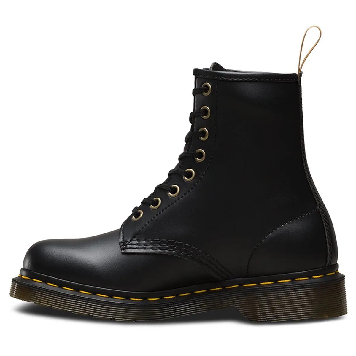 Dr. Martens Vegan 1460 Felix Rub Off 8 Eyelets Synthetic Leather Unisex Boots - UK 6.5 - US 8.5 Women / 7.5 Men - EU 40