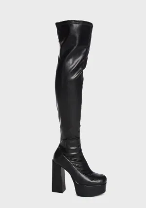 Favorable Harmony Thigh High Boots