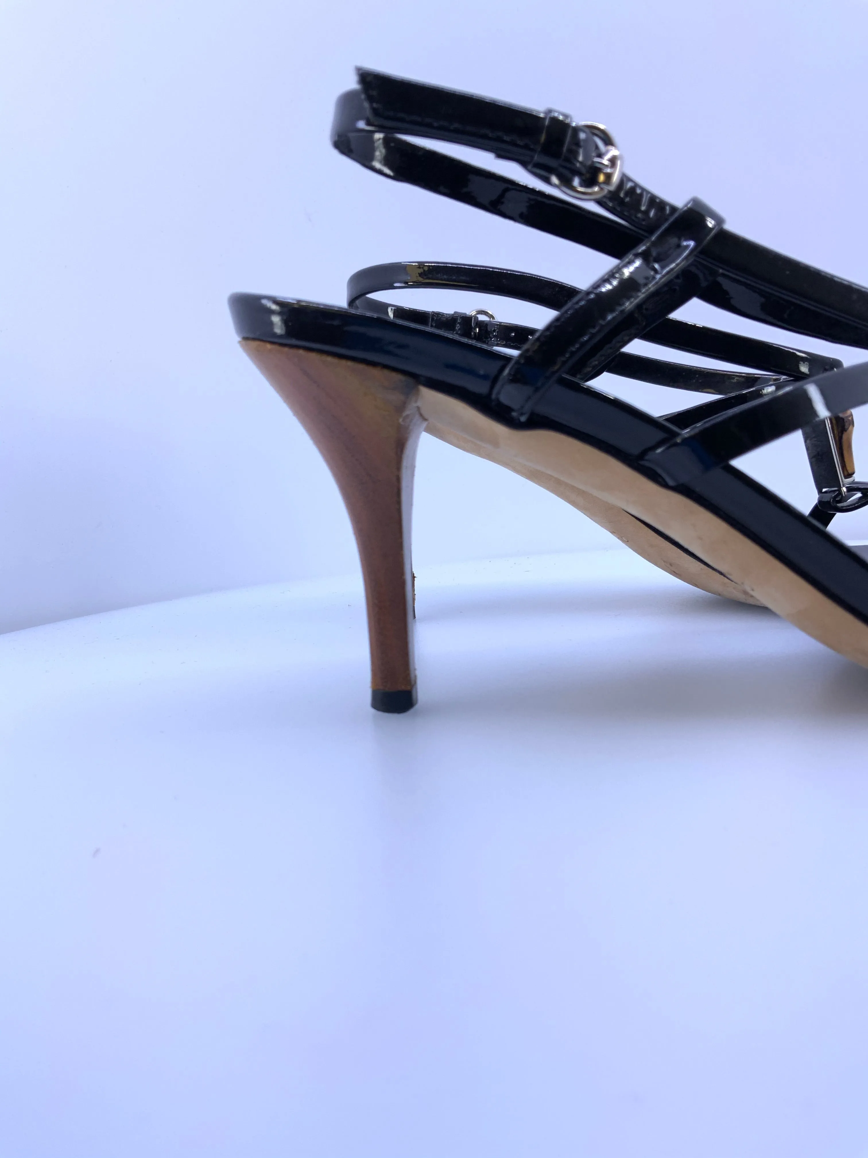 GUCCI STRAPY BAMBOO SANDALS