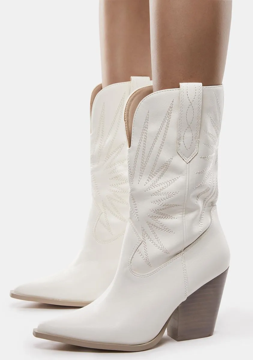 Holy Glimpse Of Fate Cowboy Boots