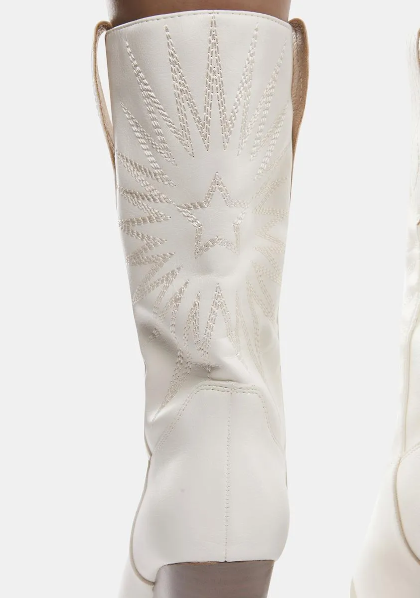 Holy Glimpse Of Fate Cowboy Boots