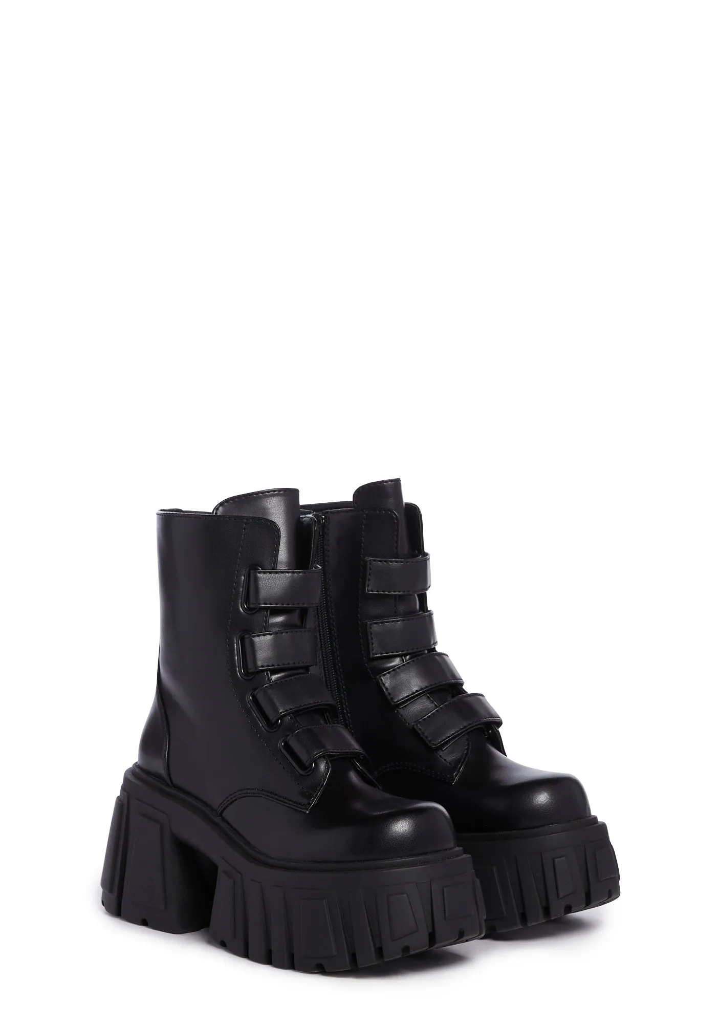 Interstellar Wave Platform Boots - Black