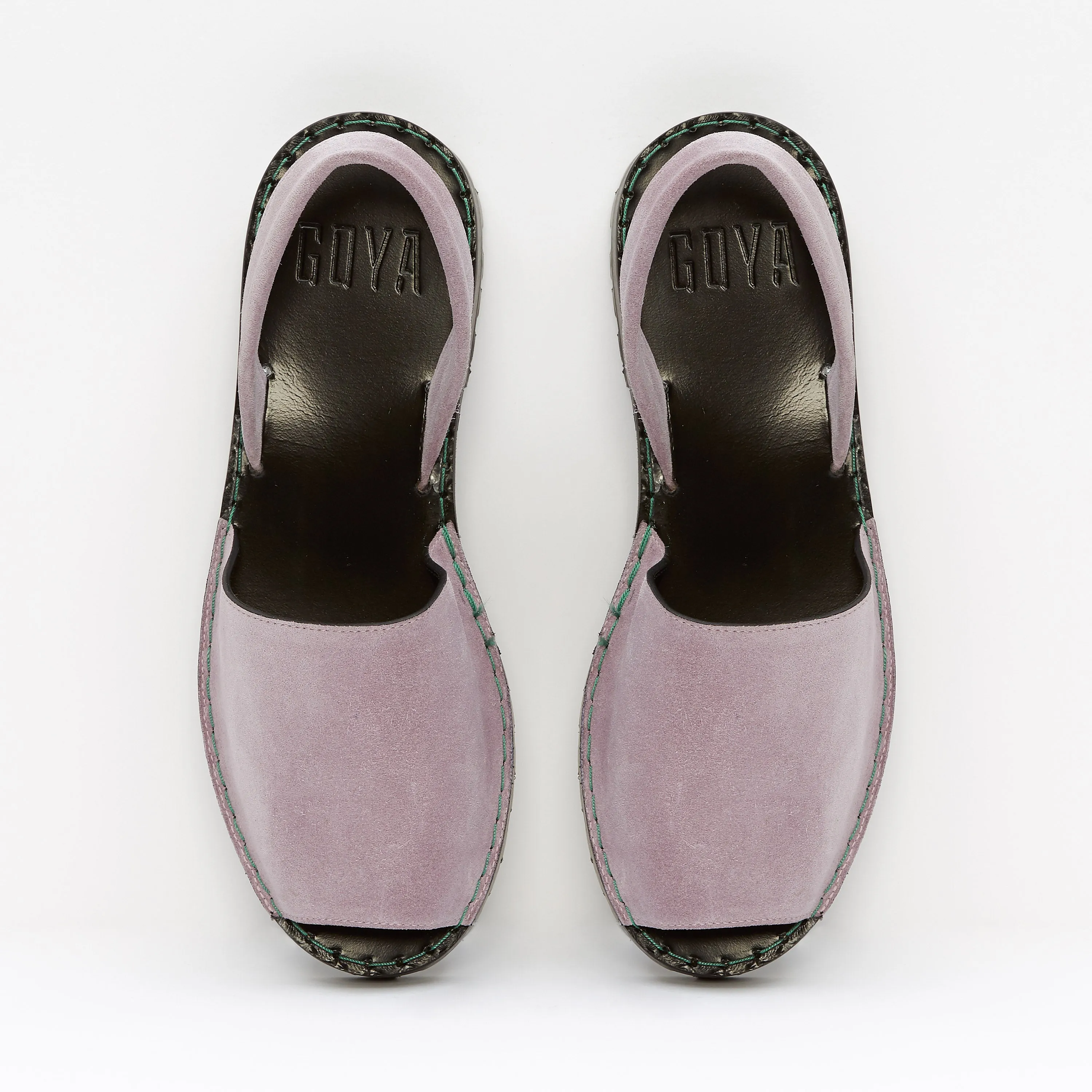 Lilac Suede Goya Slide
