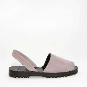 Lilac Suede Goya Slide