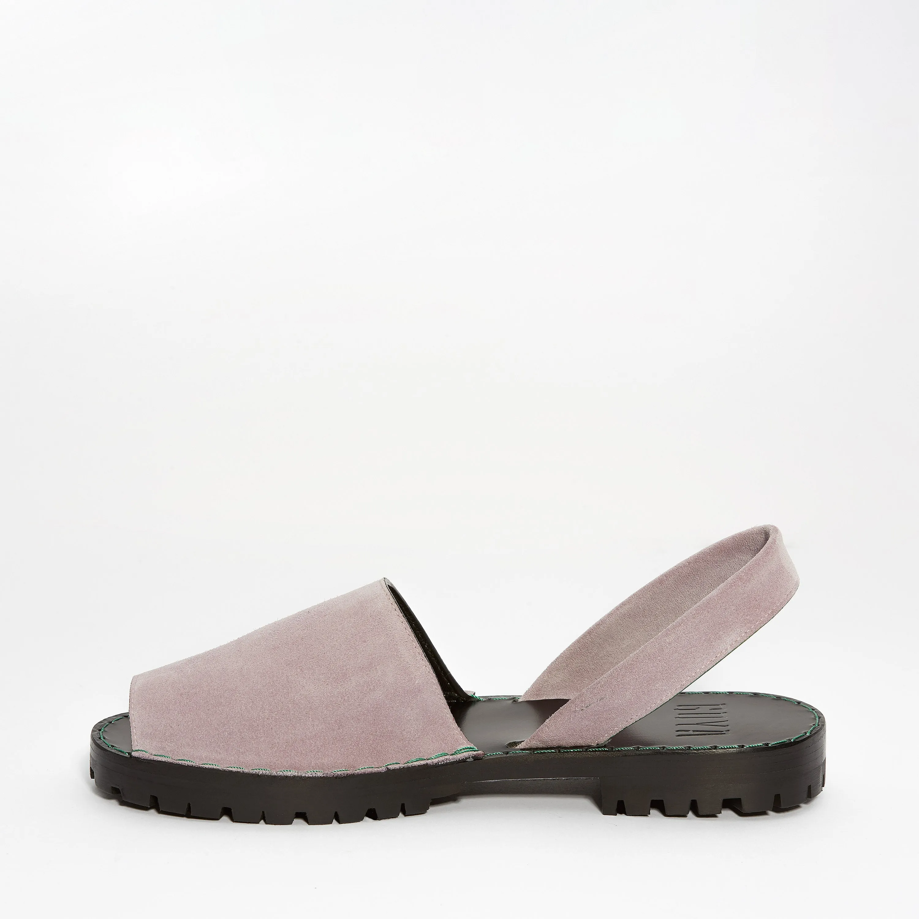 Lilac Suede Goya Slide