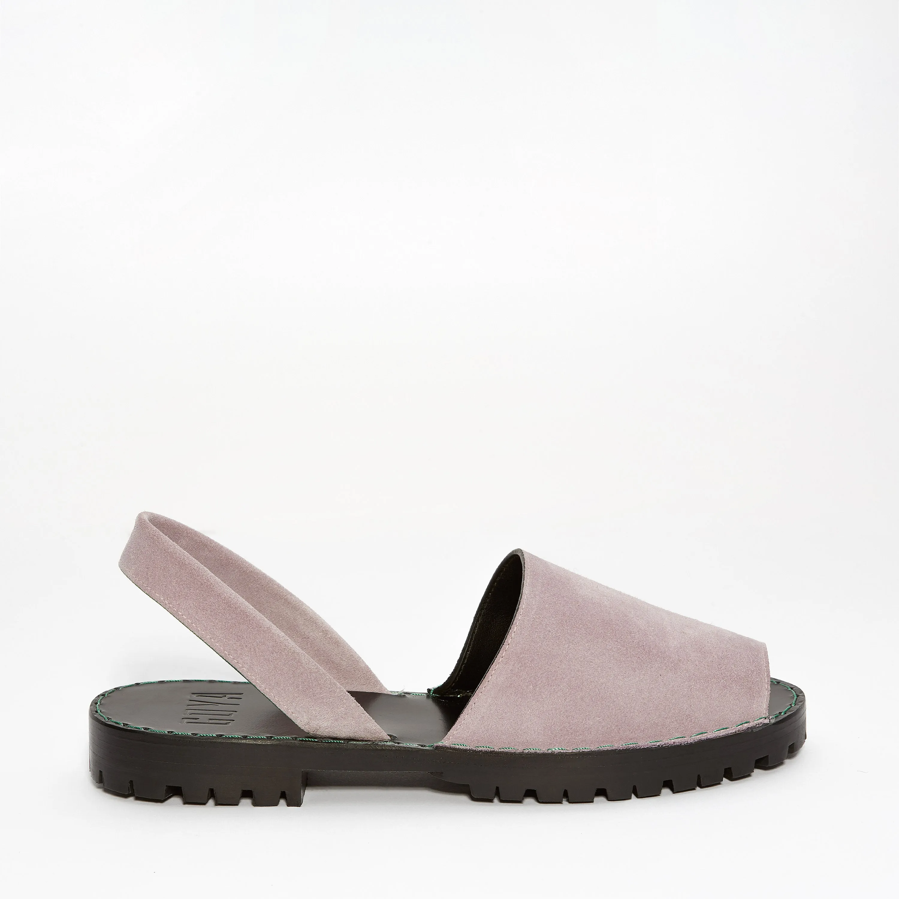 Lilac Suede Goya Slide
