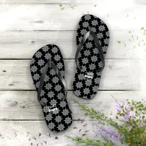 Snowflakes Flip Flops for a Sun Drenched Summer