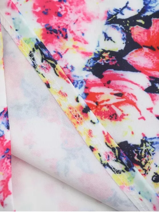 TastyHottie - Pretty Printed Cut Out Cami Dress