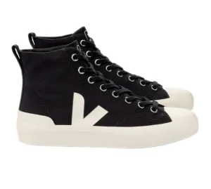 VEJA Wata II high canvas black pierre men
